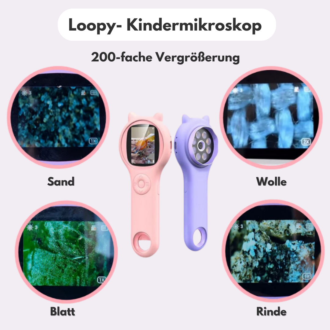 Loopy, erlebe hautnah die Schönheit der Natur und werde zum großen Entdecker