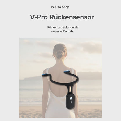 V-PRO Rückenkorrektursensor, für eine gesunde und stolze Haltung
