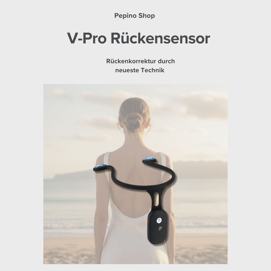 V-PRO Rückenkorrektursensor, für eine gesunde und stolze Haltung