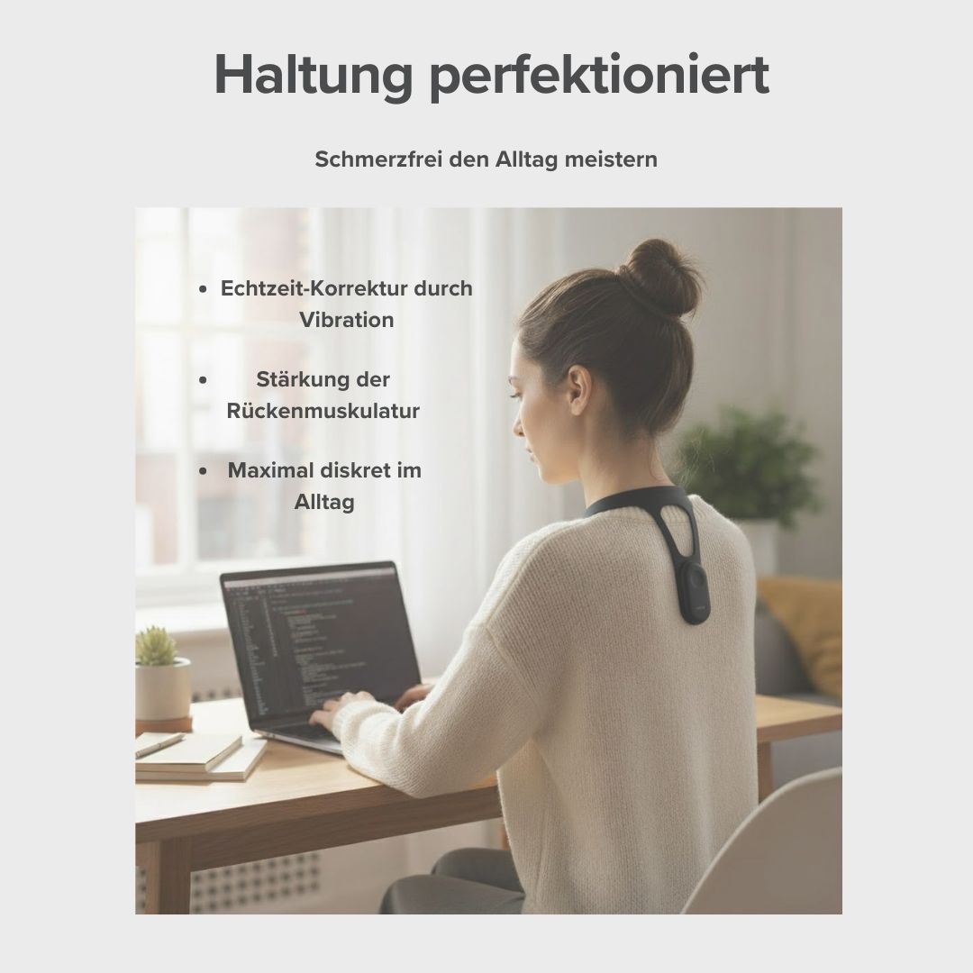 V-PRO Rückenkorrektursensor, für eine gesunde und stolze Haltung
