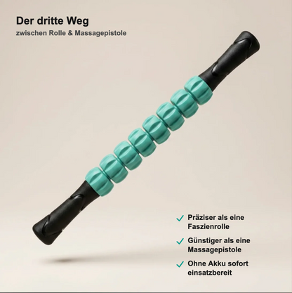MyoStick im Vergleich: der dritte Weg zwischen Faszienrolle und Massagepistole