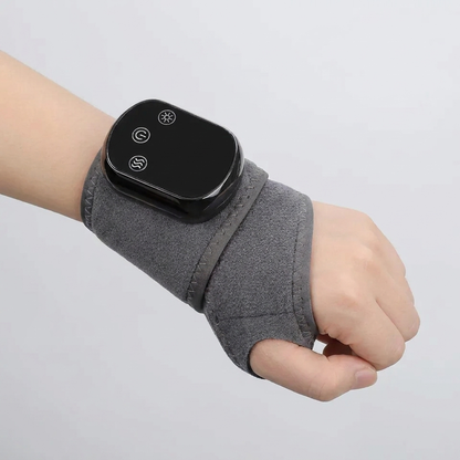ThermoPuls – Wärme- &amp; Vibrations-Bandage für Handgelenk